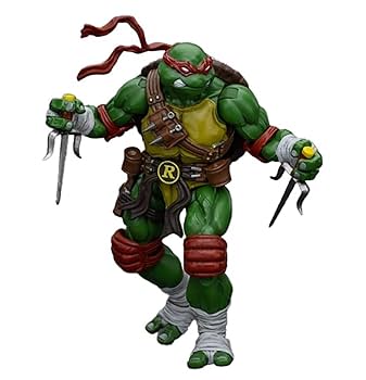 Amazon | JOYTOY 暗源 1/18 忍者亀 TMNT Raphael 可動